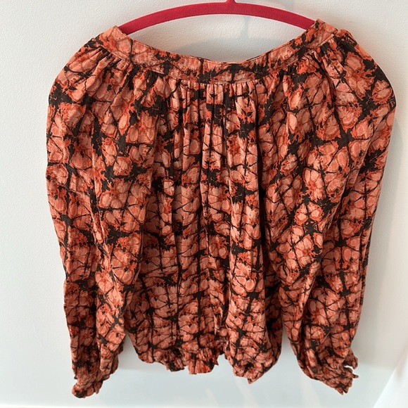 NWT Anthropologie Porridge Blouse Size XL - Picture 4 of 4